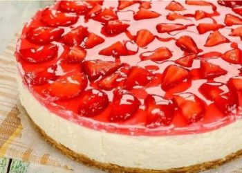 cremiger Erdbeer-Käsekuchen