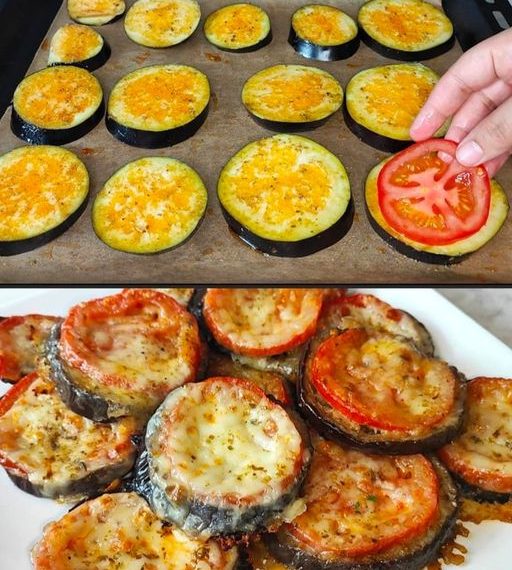 Rezept für Tomaten-Käse-Auberginen-Crêpes