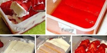 Erfrischendes sommerliches Erdbeer-Tiramisu