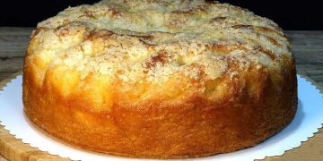 Apfel Schmandkuchen in 10 Minuten bereit für den Ofen !