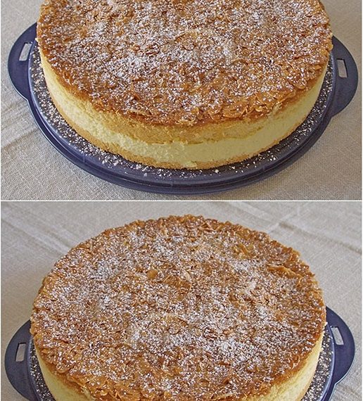 Bienenstich Torte ohne Hefeteig