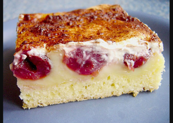 Zimt – Kirsch – Schmand Kuchen, einfach und schnell!