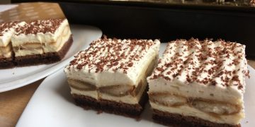 Himmlische Sahne-Schnitten mit Puddingcreme