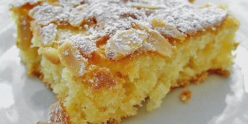 Großmutters Apfelkuchen der die Welt verrückt macht