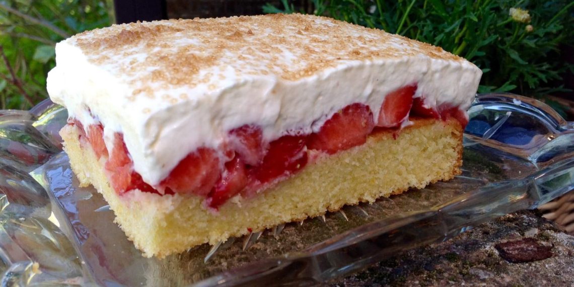 Erdbeer Fanta Kuchen, einfach super lecker