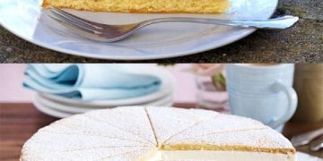 Preiselbeer-Käsesahnetorte