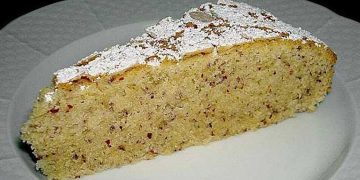 Mandelkuchen mit Amaretto in wenigen Minuten zubereitet !