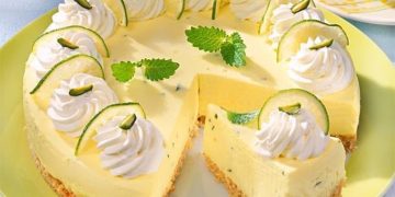 leckeres Limetten-Quark-Torte