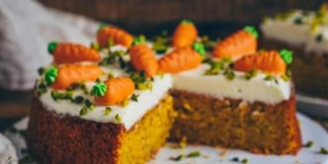 Klassischer Schweizer Rüblikuchen