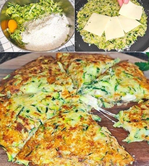 Zucchini Pizza