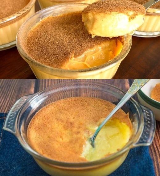 Ein hausgemachtes Dessert, Cremig weich schmilzt im Mund