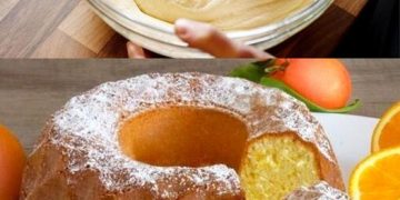 Orangenkuchen der die Welt verrückt macht