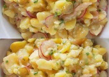 Absolut lecker ohne Schnickschnack: Frischer Kartoffelsalat gut zum abnehmen