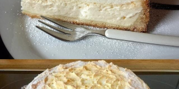 Pudding Schneekuchen mit Quark