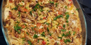 GYROS-SPÄTZLE AUFLAUF