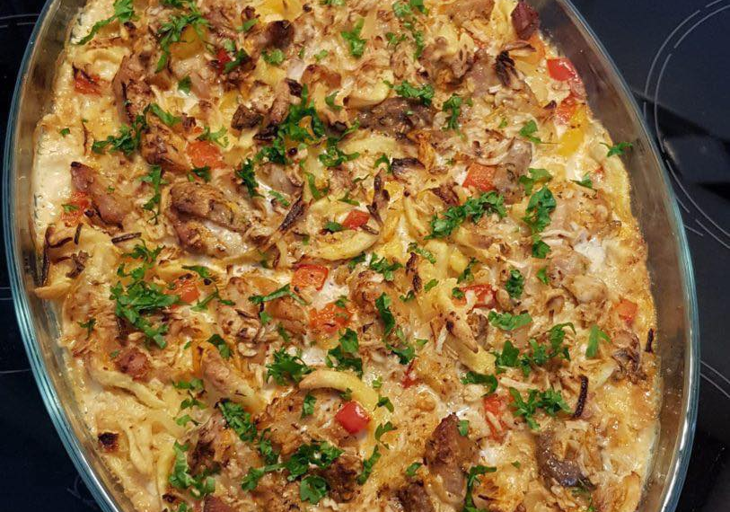 GYROS-SPÄTZLE AUFLAUF