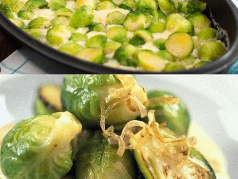 Rosenkohl in Frischkäse Senfsauce – Alte Oma Rezepte