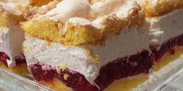 Himmel und Hölle Paradieskuchen: