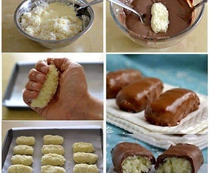 Bounty Pralinen wie das Original