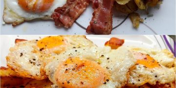 Knusprige Bratkartoffeln mit Spiegelei