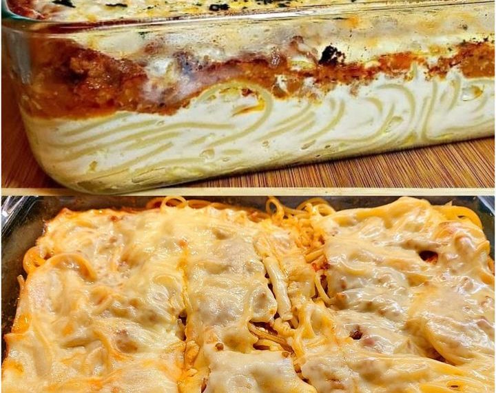 Spaghetti Auflauf