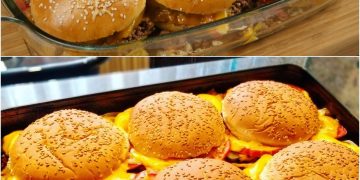 Burger Auflauf Rezept