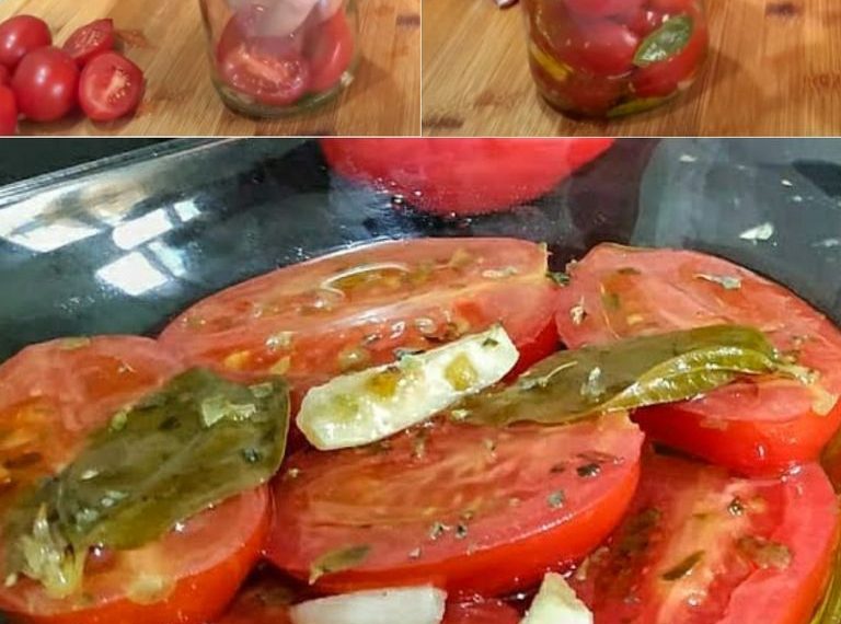 Tomaten in Öl: das Rezept für eine schnelle und immer fertige Beilage