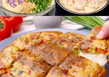 Veggie Cake: einfach zu machen und perfekt für ein leckeres Abendessen