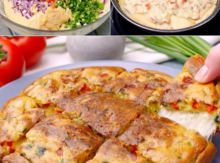 Veggie Cake: einfach zu machen und perfekt für ein leckeres Abendessen