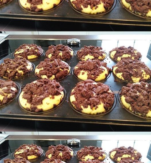 Zupfkuchen Muffins mit Paradiescreme 😱 😍