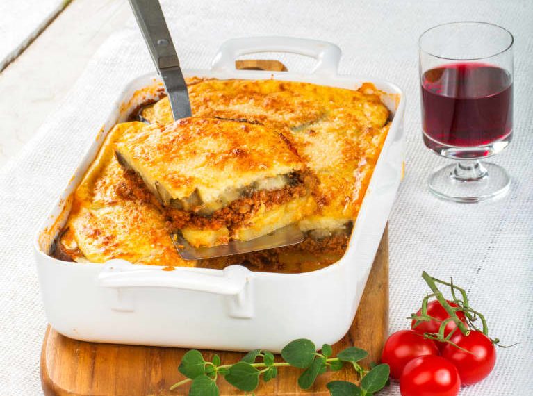 Moussaka ist zu gut