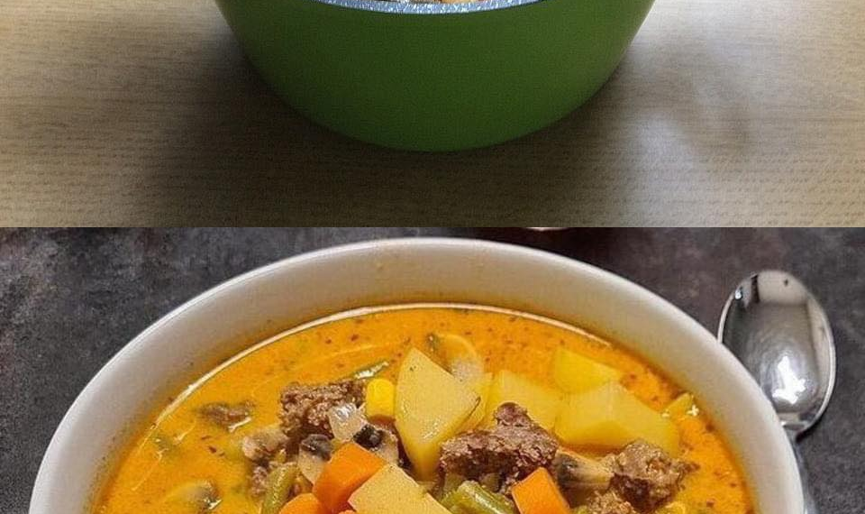 Schlemmertopf mit Hackfleisch, macht lange satt!