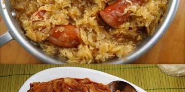 Geschmorter Weißkohl