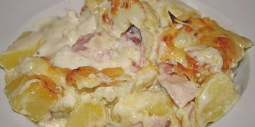 BLUMENKOHL KARTOFFEL-AUFLAUF