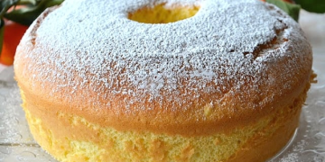 BUTTERMILCH RÜHRKUCHEN MIT MANDARINEN