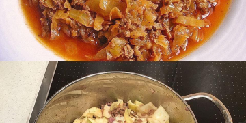 Kohl geschmort mit Hackfleisch, genial lecker!