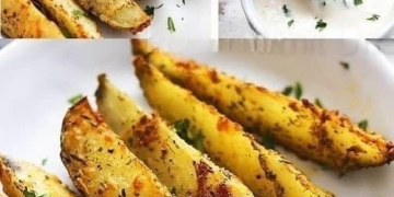 Griechische Knoblauchkartoffeln, einfach und super lecker!