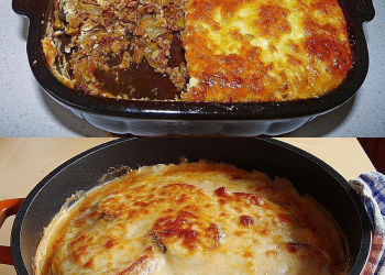 Kartoffel-Moussaka mit Hackfleisch