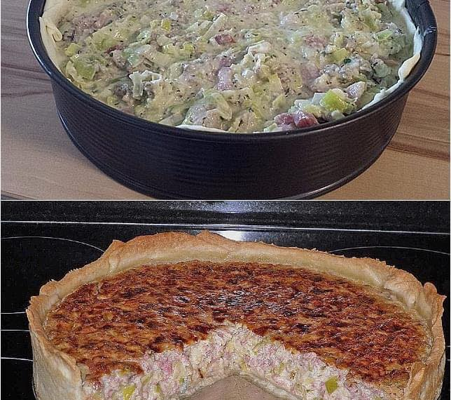 Hack Lauch Torte mit Gorgonzola – Alte Oma Rezepte