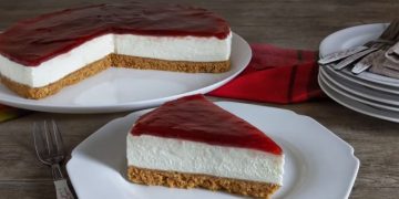 Marmeladen-Käsekuchen: das Rezept für ein einfaches und leckeres Dessert