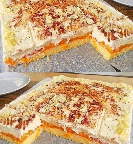 Der einfachste Kuchen der Welt! – Biskuit Mandarinenkuchen vom Blech, Weltklasse!! 