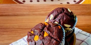Saftig, locker und superschnell gebacken – Omas Schokopudding-Muffins 