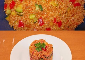 Boahh Mensch! das geht einfach immer – Roter Bulgursalat 