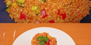 Boahh Mensch! das geht einfach immer – Roter Bulgursalat 