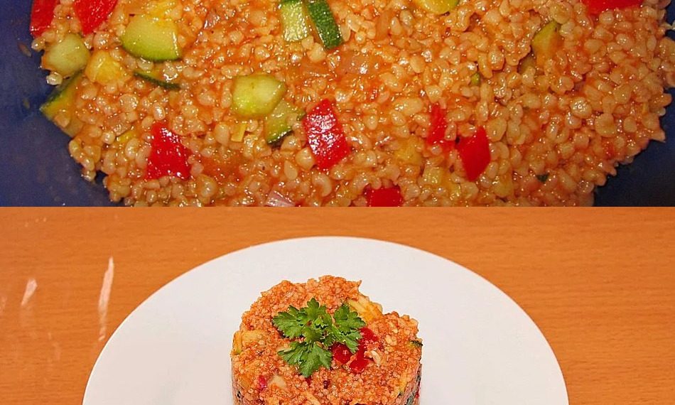 Boahh Mensch! das geht einfach immer – Roter Bulgursalat