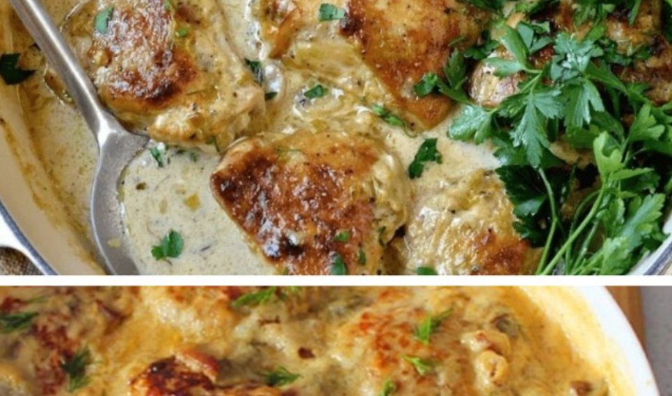 Der macht mich verrückt! – Ofenfrikadellen in Champignon Rahmsoße