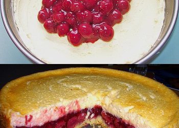 Omas Kirschkuchen in 5 Min. bereit für den Ofen! 