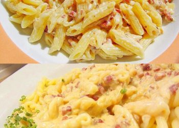 OMG wie LECKER ist das denn! – Schmand Schinken Nudeln zum Sattessen