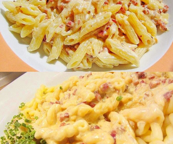 OMG wie LECKER ist das denn! – Schmand Schinken Nudeln zum Sattessen 