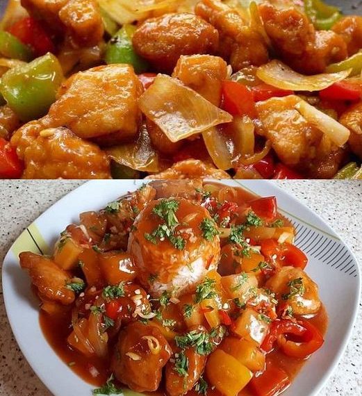 Hähnchen süß sauer viel besser als im Chinarestaurant 